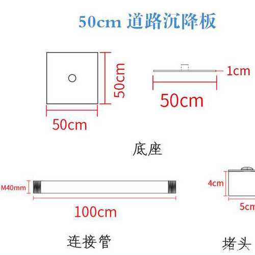 百色沉降板规格型号如何选择？